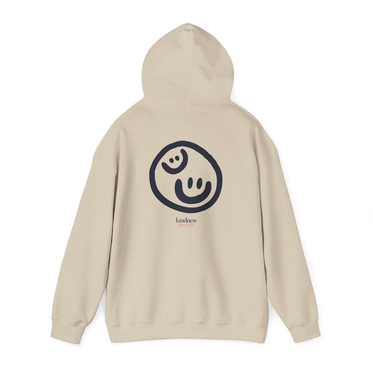 Kindness Social Club Classic Adult Hoodie (KSC Light) - By: Favio Moreno