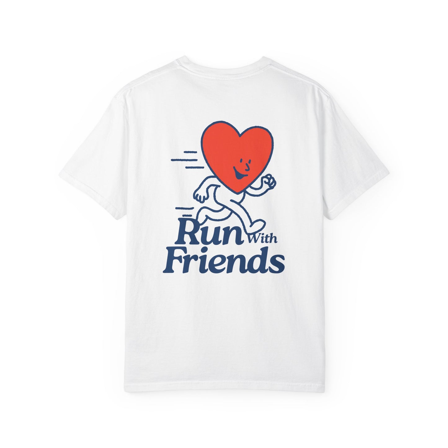 "Run With Friends" Heart - Kindness Social Club T-Shirt