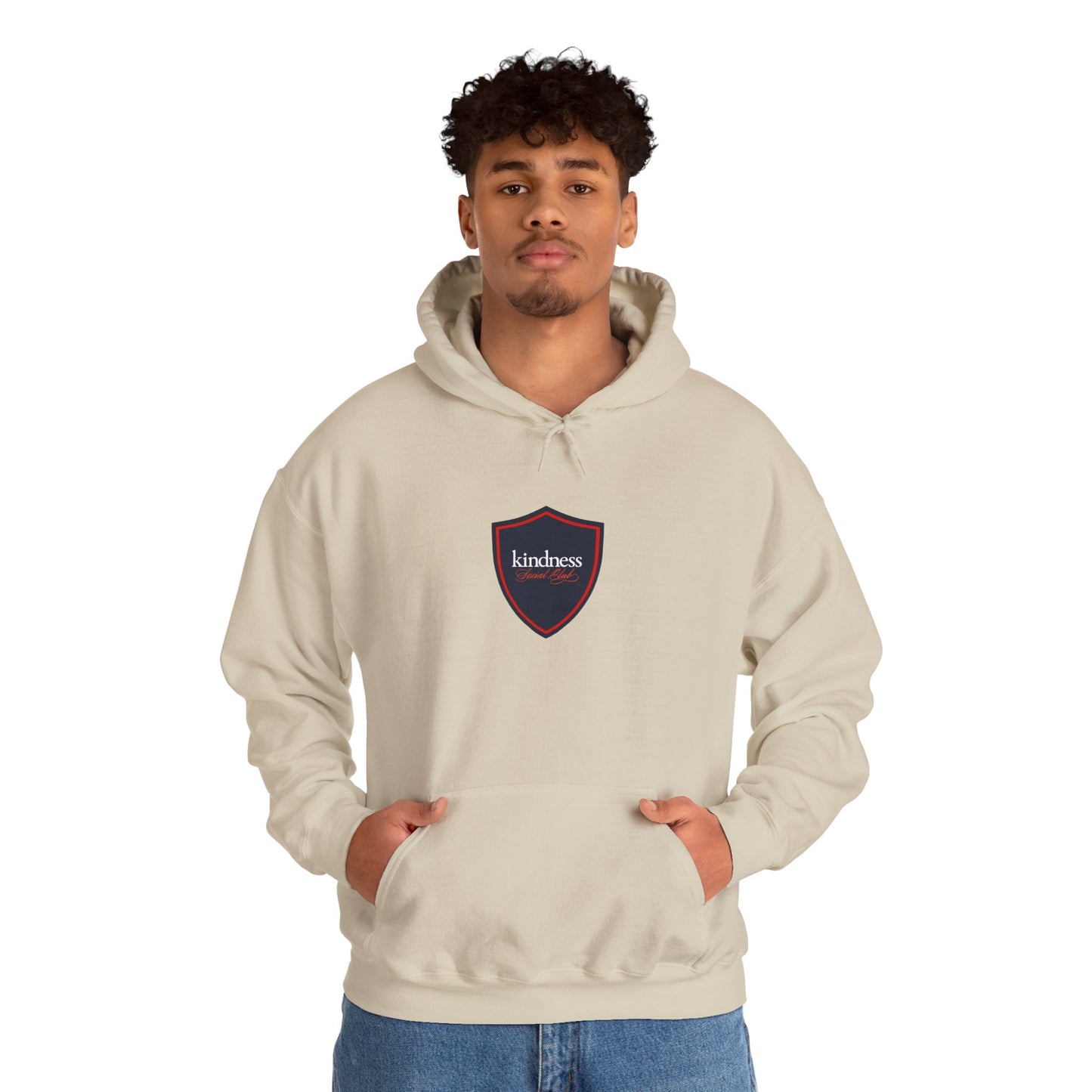 Make Kindness The Norm Unisex Adult Hoodie (Reg KSC Light) - By: Favio Moreno
