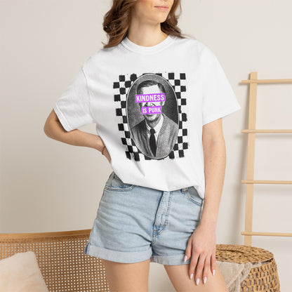 Unlikely Rebel Checkered Edition Unisex T-shirt (Violet)