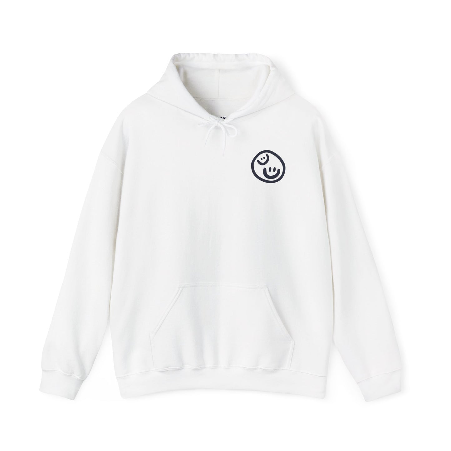 Make Kindness The Norm (Wavy) Unisex Adult Hoodie - By: Favio Moreno (KSC, Light)