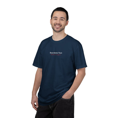 Kindness Conquers By: Favio Moreno Unisex T-Shirt (KSC Rich)