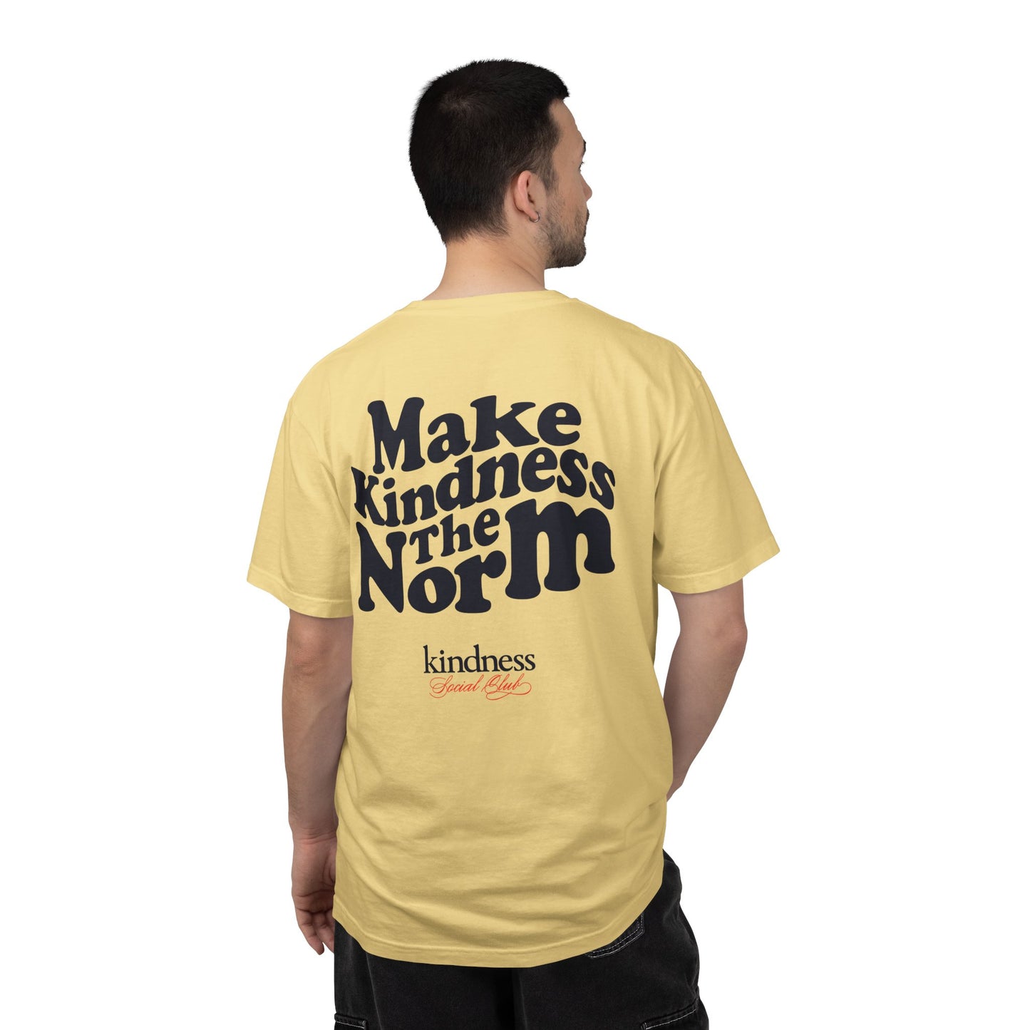 Make Kindness the Norm (Wavy) Unisex T-Shirt - By: Favio Moreno (KSC Light)