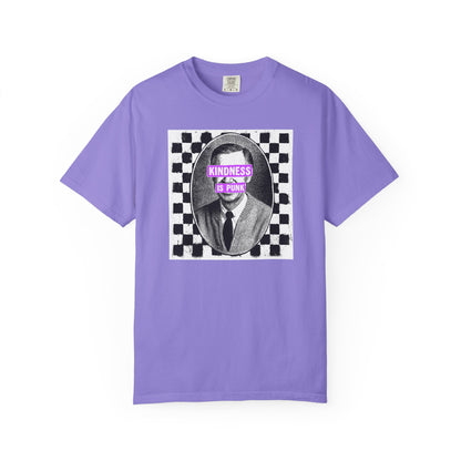 Unlikely Rebel Checkered Edition Unisex T-shirt (Violet)