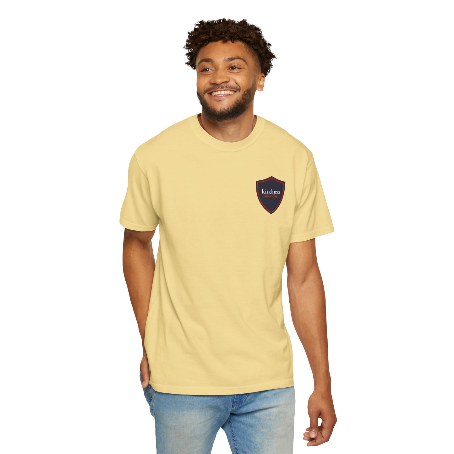 Make Kindness the Norm (Reg) Unisex T-Shirt (KSC Light Colors) - By: Favio Moreno