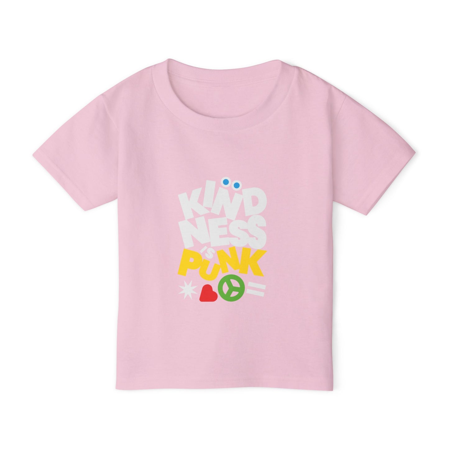 Peace, Love, and Punk Toddler Tee - by Favio Moreno - by Favio moreno