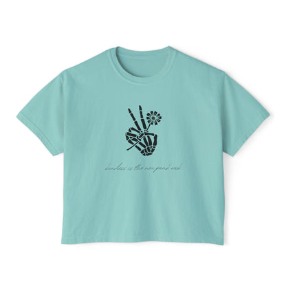 Peaceful Warrior -  Women's Boxy Tee