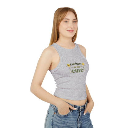The Cure - Floral Racer Tank