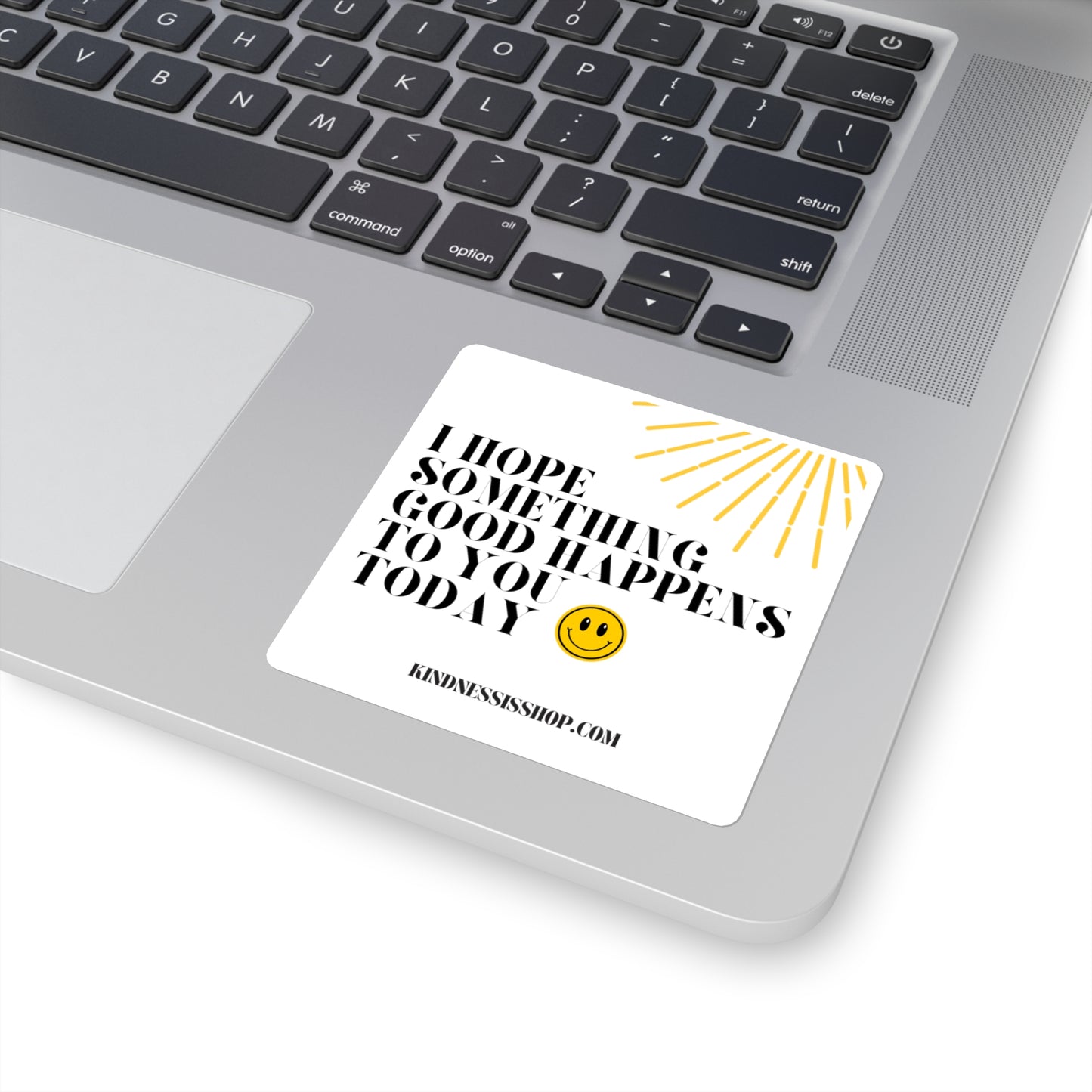 Something Good Square Sticker — 3x3