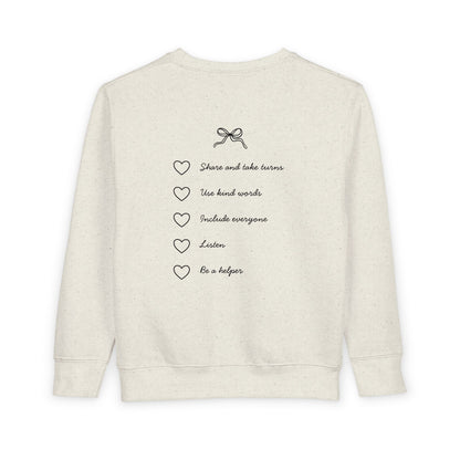 Kindness Club Toddler Sweatshirt