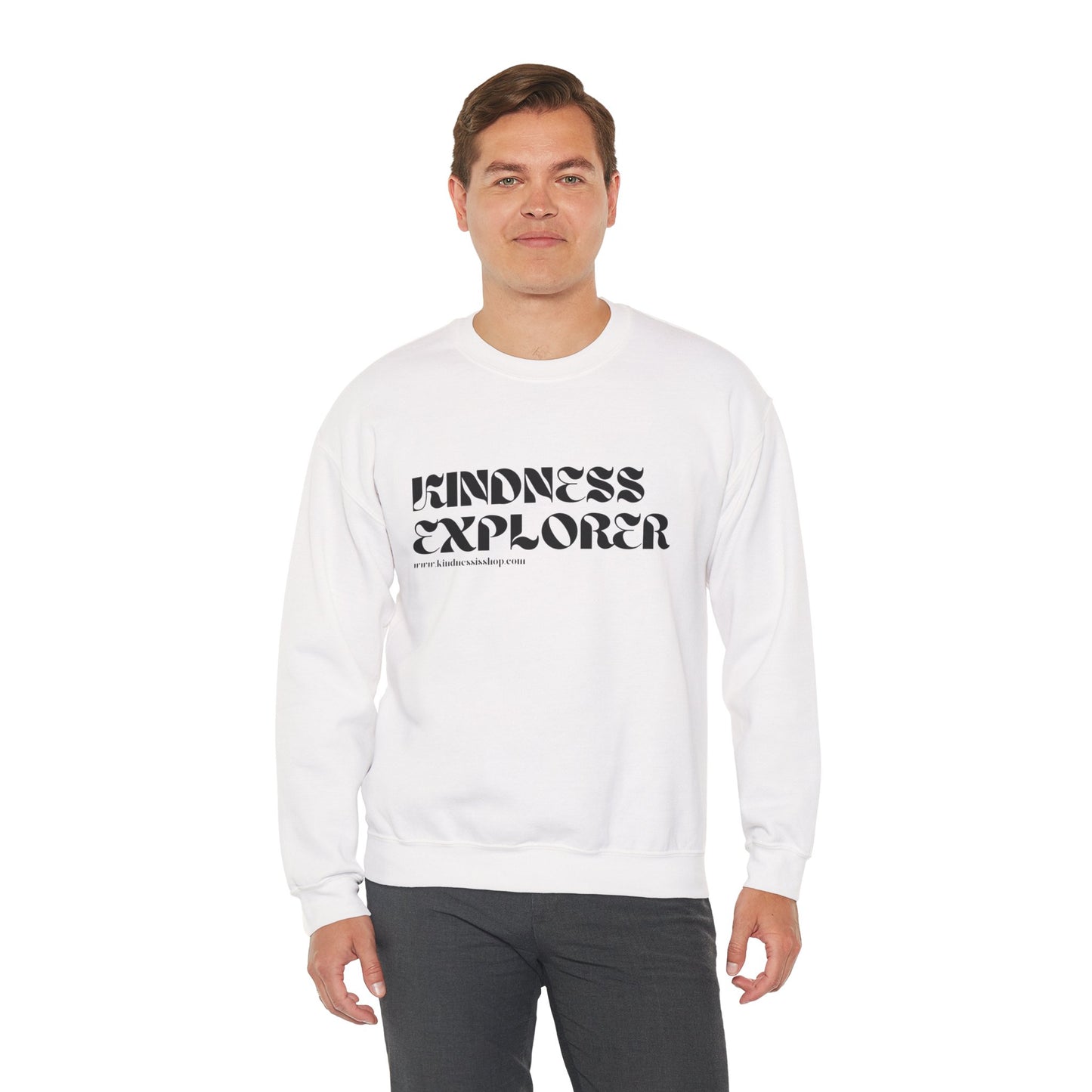 Kindness Explorer Crewneck Adult Sweatshirt