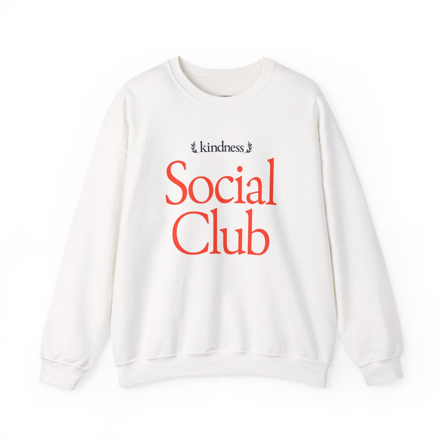 Kindness Social Club – By: Favio Moreno - Varsity Unisex Crew Sweatshirt (KSC Light)