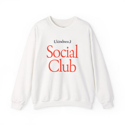 Kindness Social Club – By: Favio Moreno - Varsity Unisex Crew Sweatshirt (KSC Light)