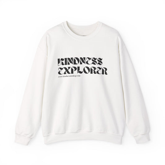 Kindness Explorer Crewneck Adult Sweatshirt