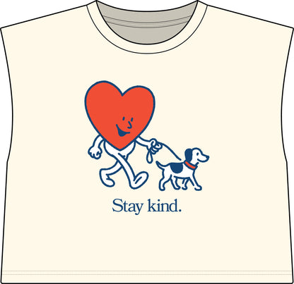 "Stay Kind" Kindness Social Club - Women's Muscle Tee