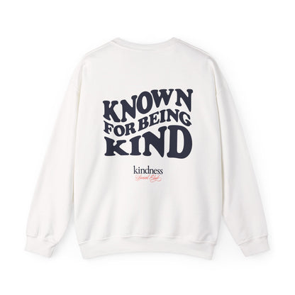 Known For Being Kind Unisex Crew Sweatshirt (KSC Light) - By: Favio Moreno