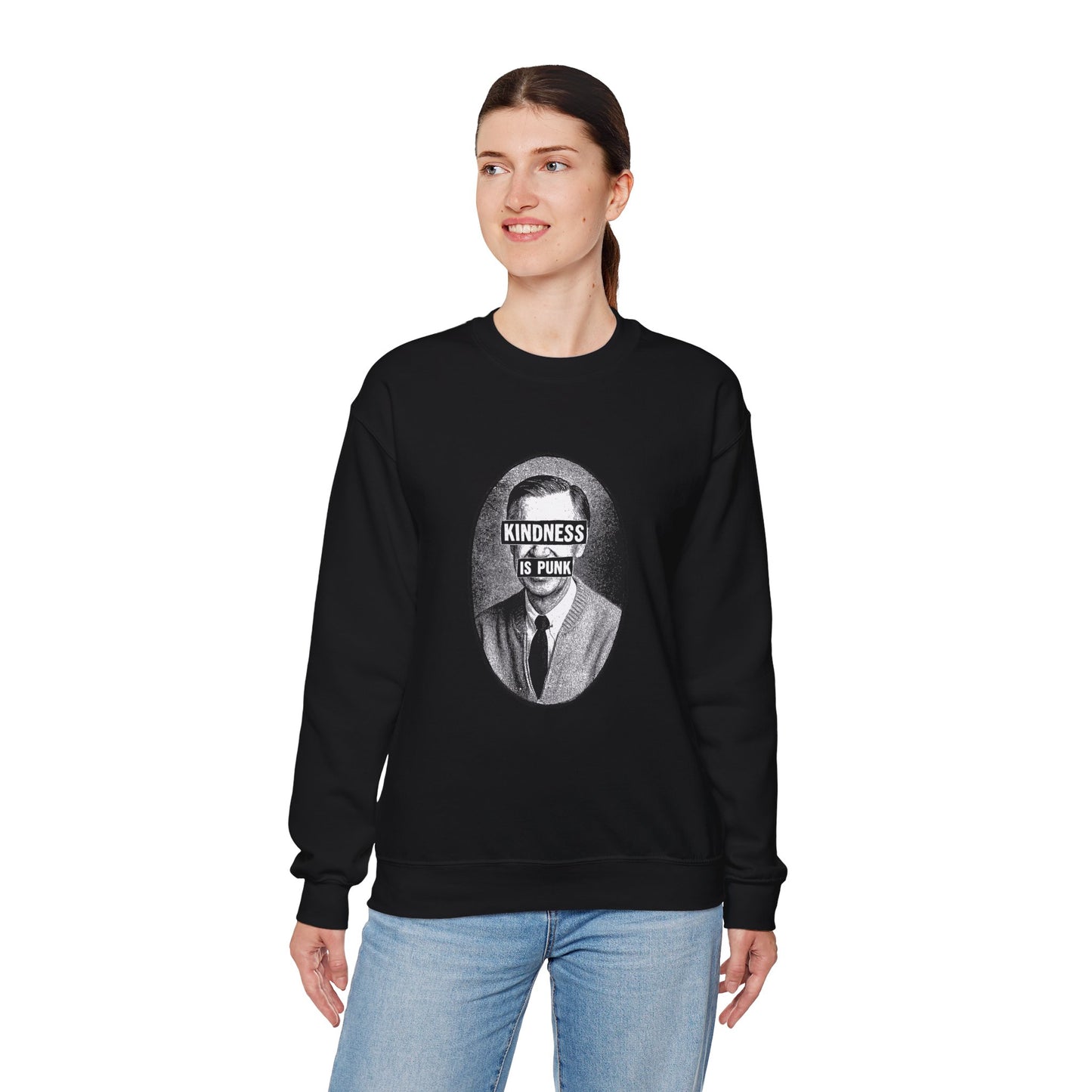 Unlikely Rebel Adult Sweatshirt- by Favio Moreno  Crewneck Sweatshirt