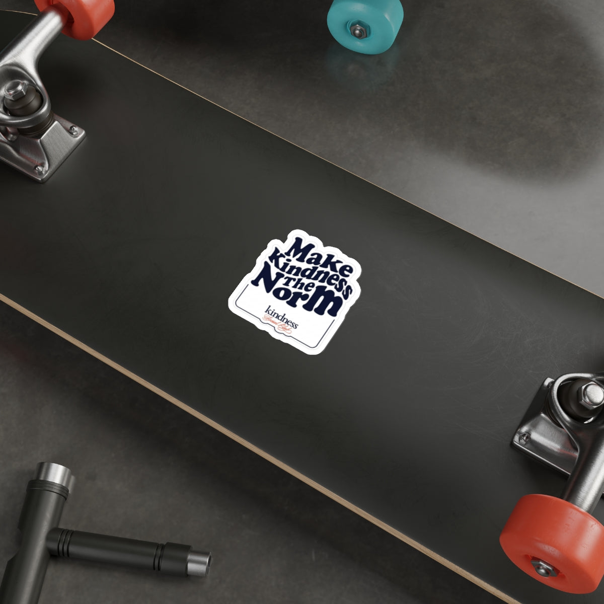 "Make Kindness the Norm" Die-Cut Sticker