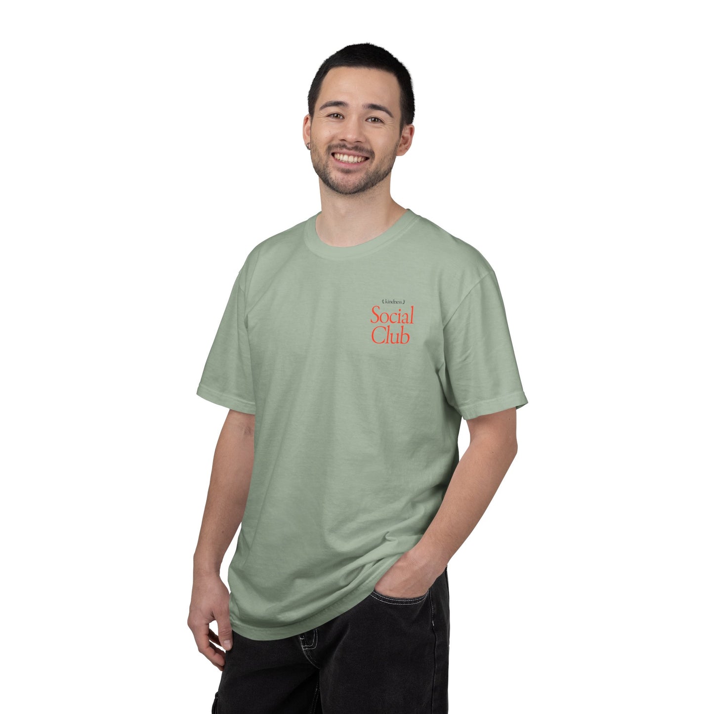 Kindness Social Club – By: Favio Moreno - Varsity Unisex T-Shirt (KSC Light)