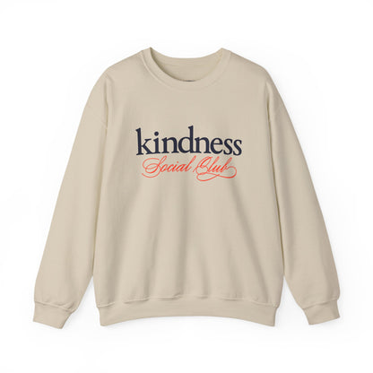 Kindness Social Club Classic Adult Crew Sweatshirt (KSC Light) - By: Favio Moreno