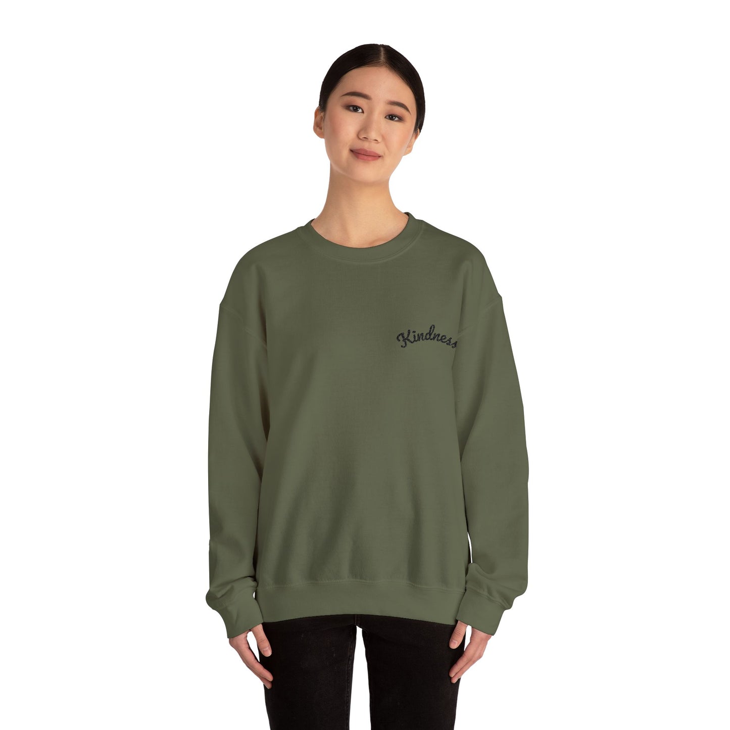 Kindness Embroidered Sweatshirt