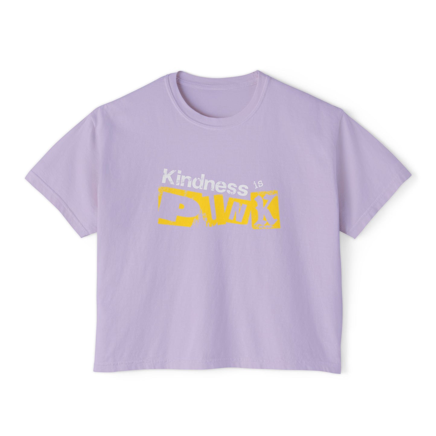 Yellow Signal -  Women's Boxy Tee by Favio Moreno