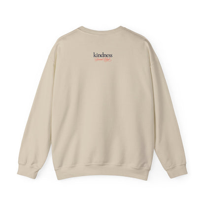 Kindness Social Club – By: Favio Moreno - Varsity Unisex Crew Sweatshirt (KSC Light)