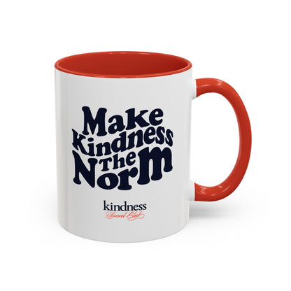 Make Kindness the Norm (Wavy, KSC) - 11oz Mug - By: Favio Moreno