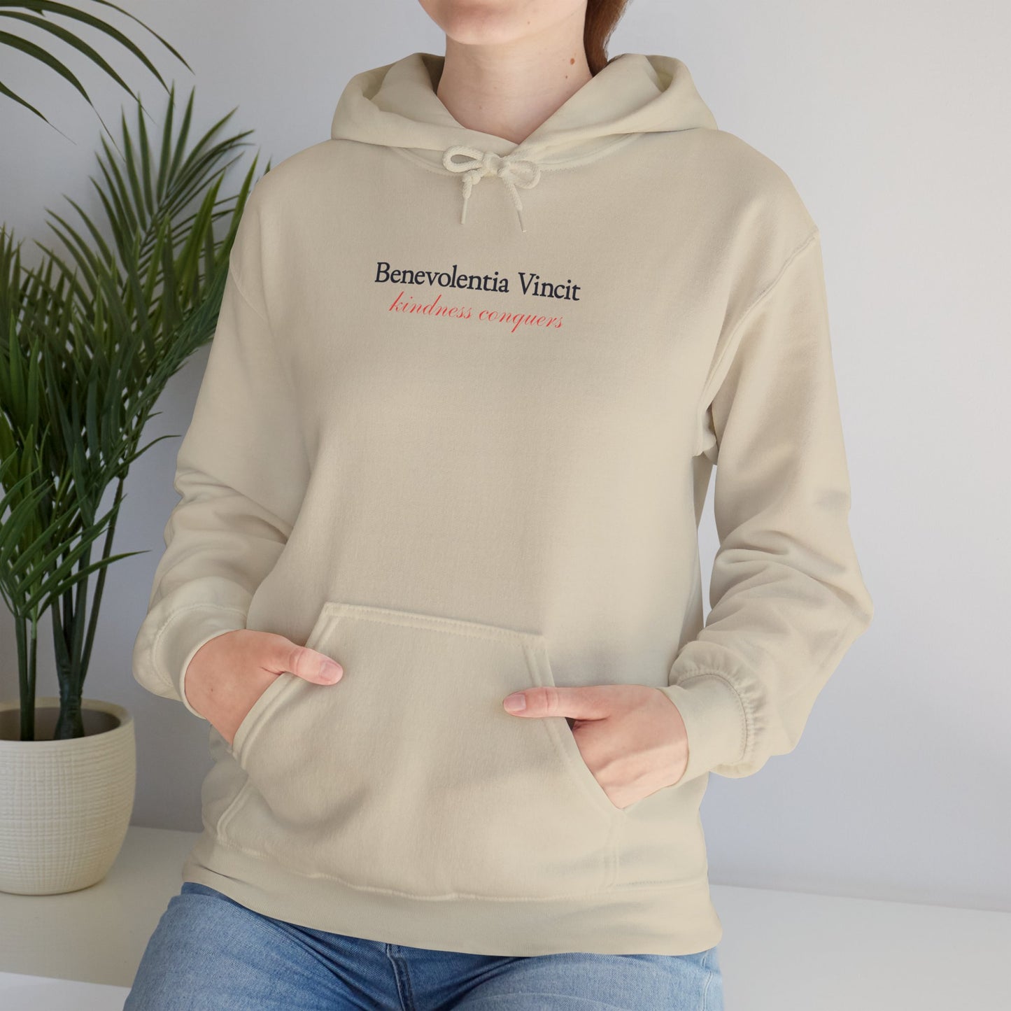 Kindness Conquers Unisex Adult Hoodie - By: Favio Moreno (KSC Light)