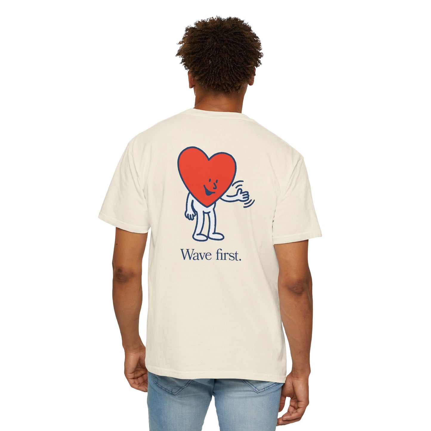 "Wave First" Heart - Kindness Social Club T-Shirt