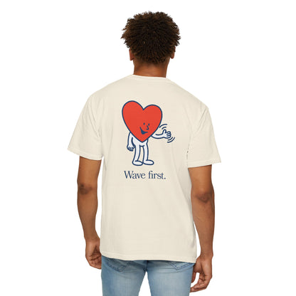 "Wave First" Heart - Kindness Social Club T-Shirt