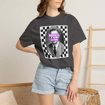 Unlikely Rebel Checkered Edition Unisex T-shirt (Violet)