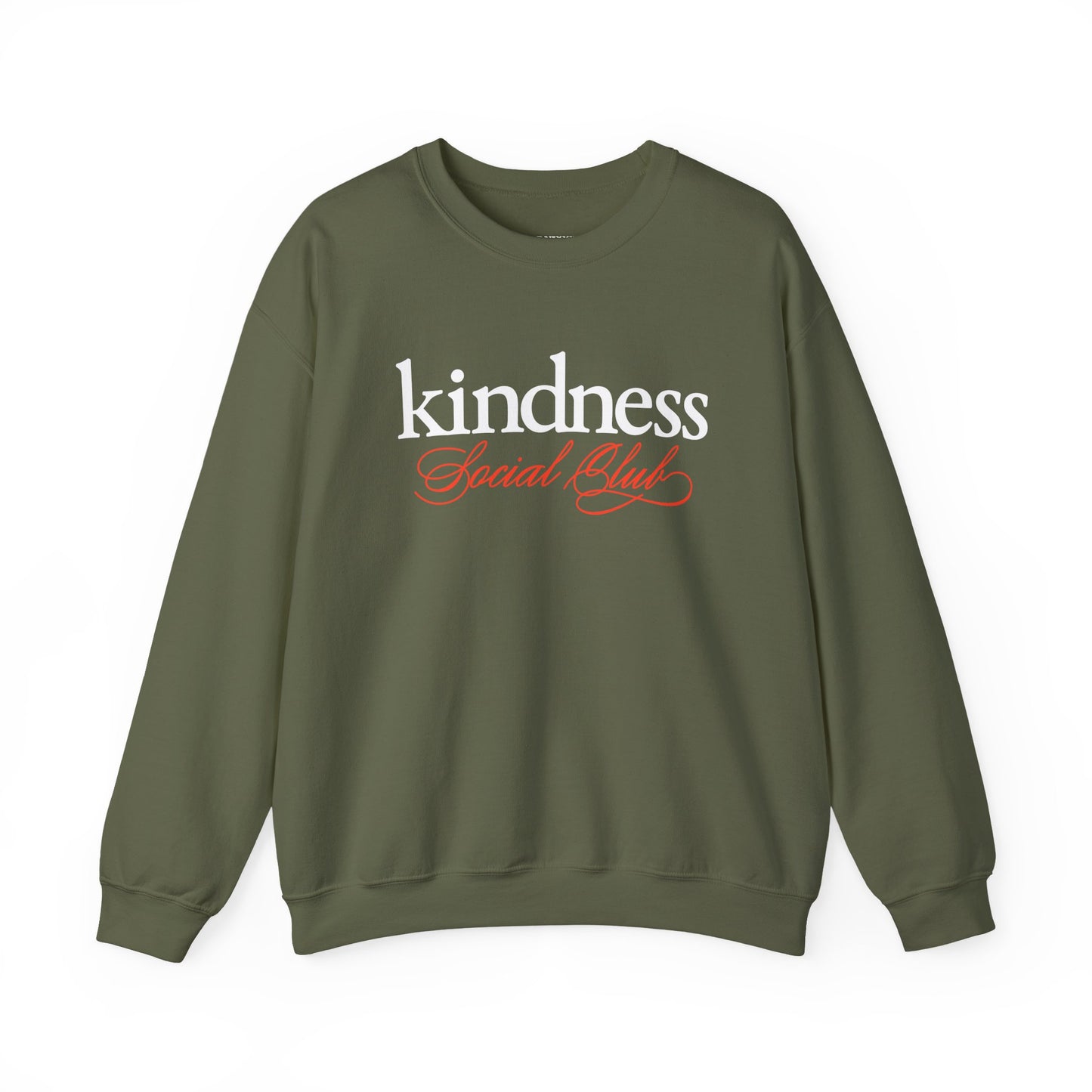 Kindness Social Club Classic Adult Crew Sweatshirt (KSC Rich) - By: Favio Moreno