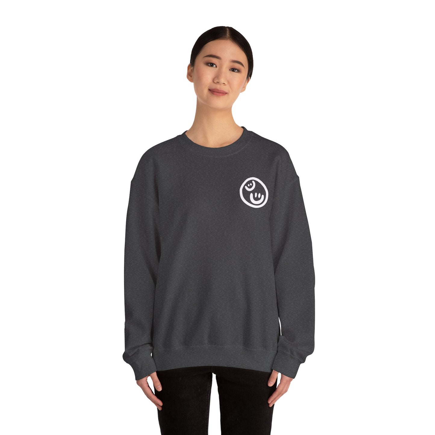 Love your Neighbor - By: Favio Moreno - Unisex Crew Sweatshirt (KSC, Reg, Rich)