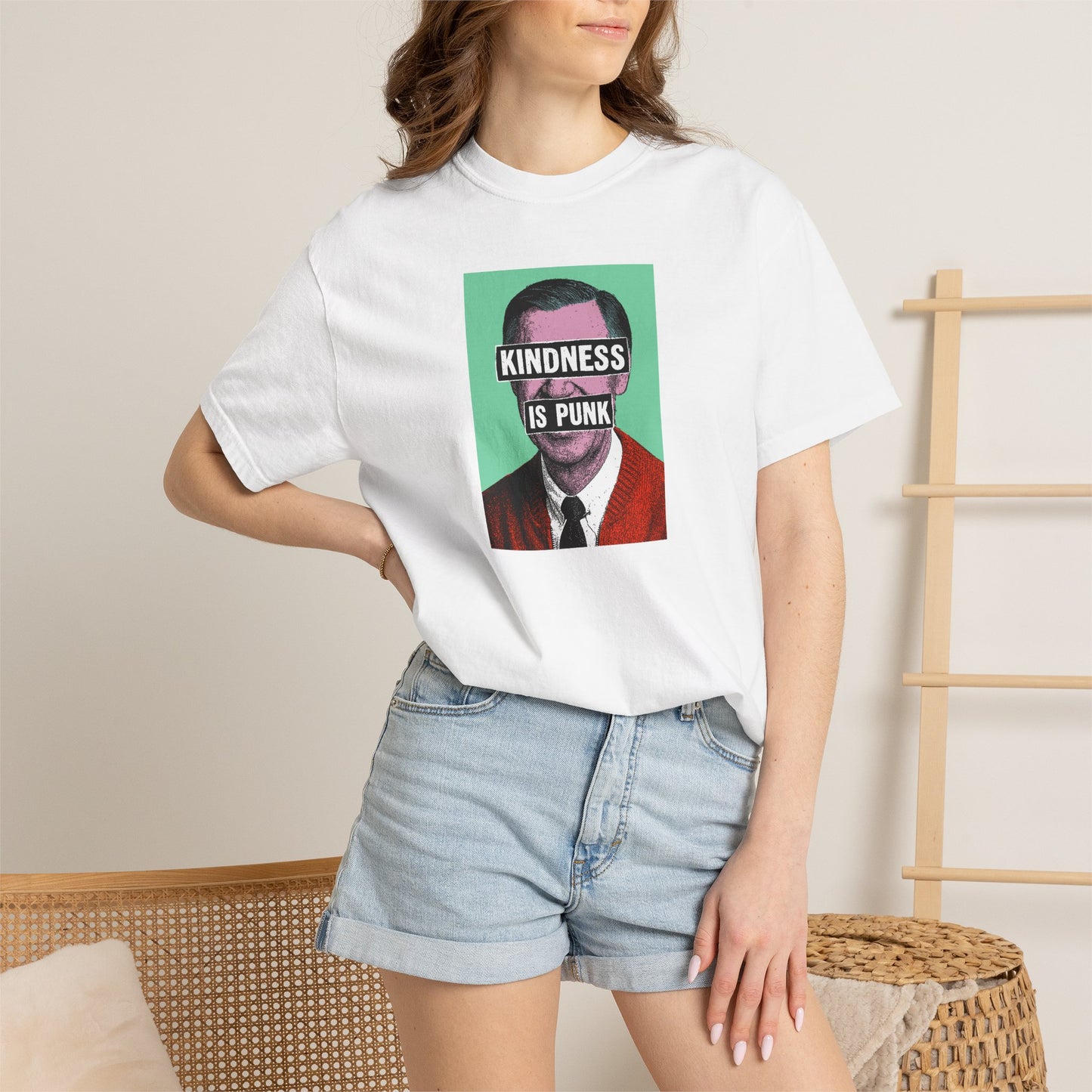 Unlikely Rebel Pop Art Edition Unisex T-shirt (Green)