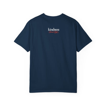 Kindness Social Club – By: Favio Moreno - Varsity Unisex T-Shirt (KSC Rich)
