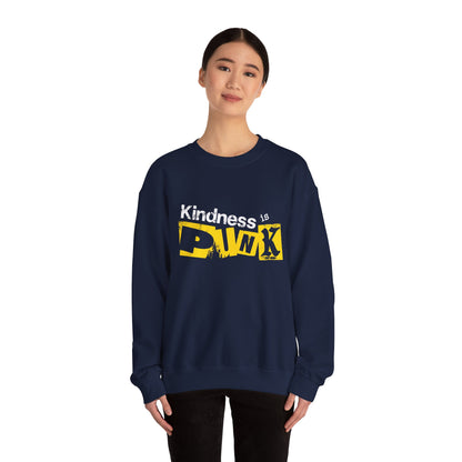 Yellow Signal Crewneck Sweatshirt by Favio Moreno