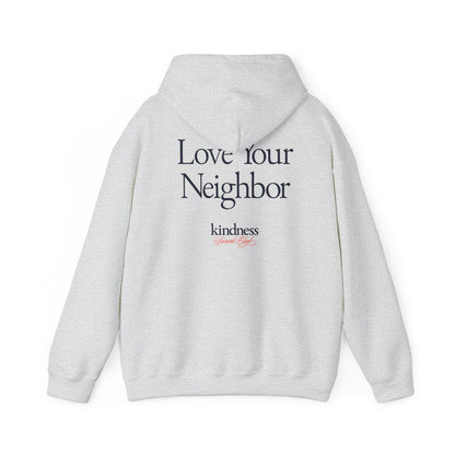 Love your Neighbor - By: Favio Moreno - Unisex Adult Hoodie (KSC, Reg, Light)