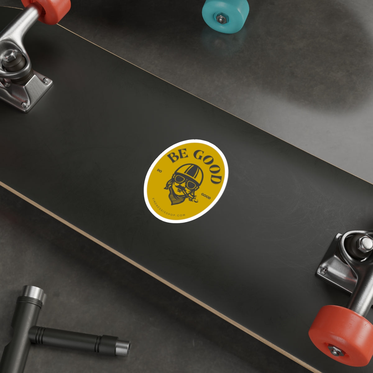 The Traveler (Do Good, Be Good) Die-Cut Sticker V2