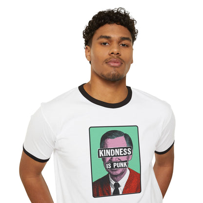 Unlikely Rebel Pop Art Ringer T-Shirt  - Unisex Adult