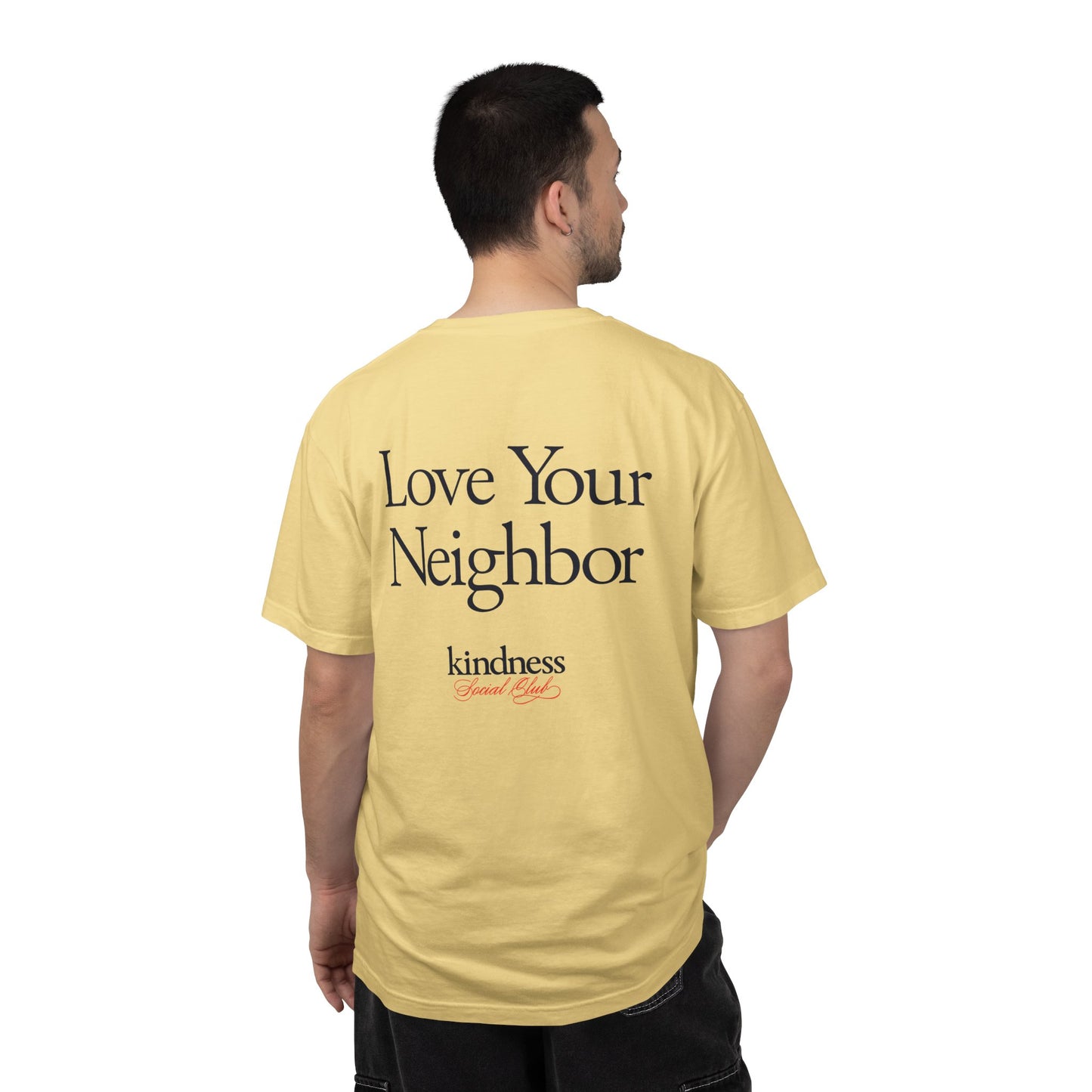 Love your Neighbor - By: Favio Moreno - Unisex T-Shirt (KSC, Reg, Light)