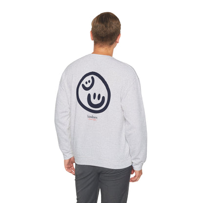 Kindness Social Club Classic Adult Crew Sweatshirt (KSC Light) - By: Favio Moreno