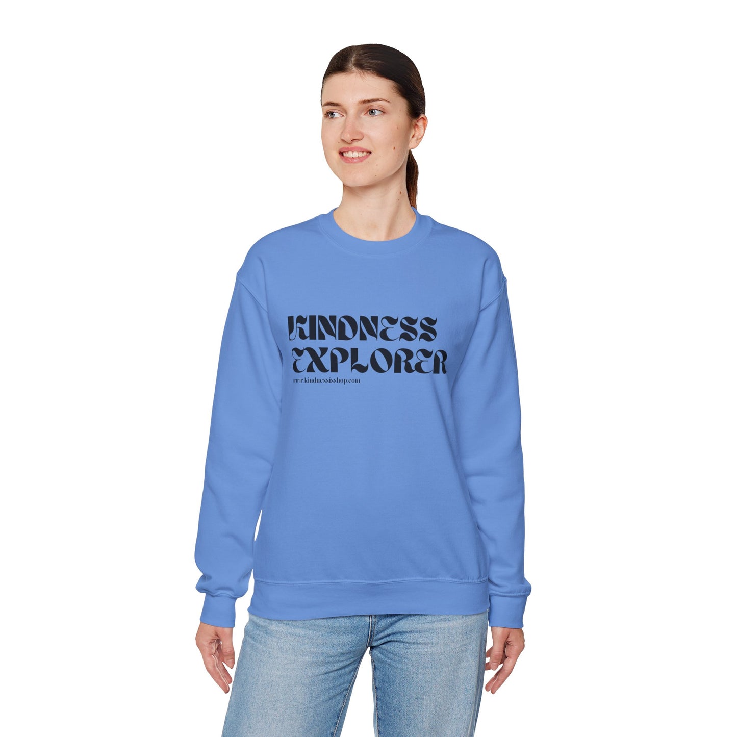 Kindness Explorer Crewneck Adult Sweatshirt