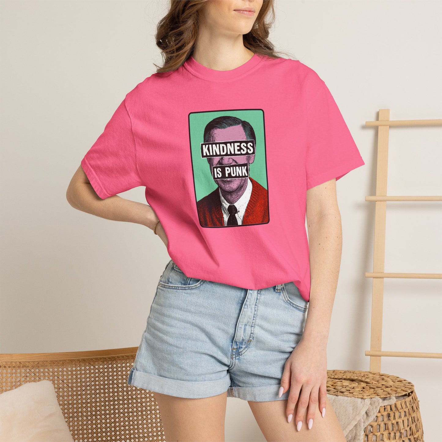Unlikely Rebel Pop Art Edition Unisex T-shirt (Green)
