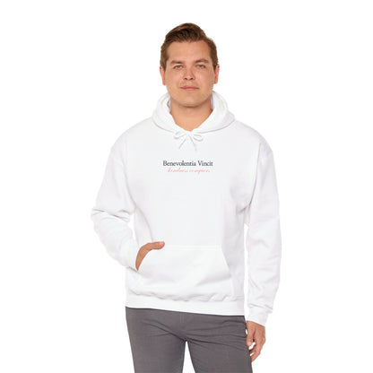 Kindness Conquers Unisex Adult Hoodie - By: Favio Moreno (KSC Light)