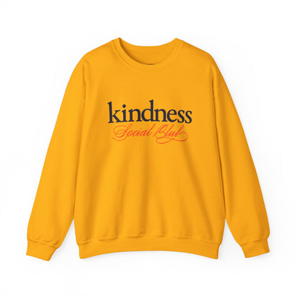 Kindness Social Club Classic Adult Crew Sweatshirt (KSC Light) - By: Favio Moreno