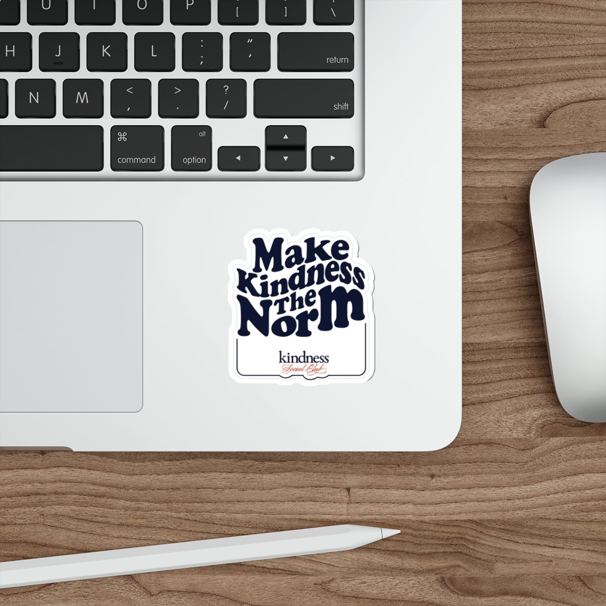 "Make Kindness the Norm" Die-Cut Sticker