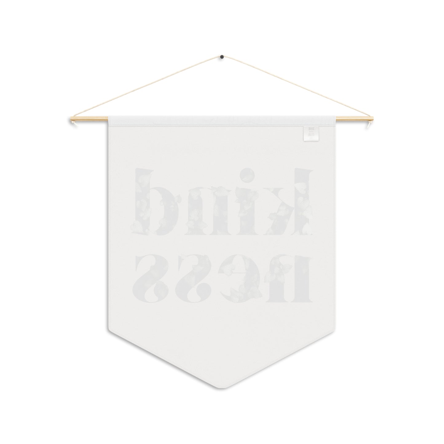 Heirloom Kindness Floral Pennant - By: AMR