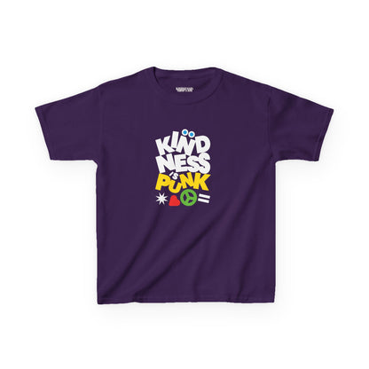 Peace, Love, and Punk Kid's T-shirt - by Favio Moreno
