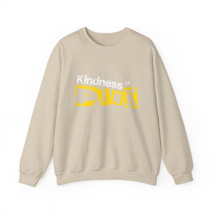 Yellow Signal Crewneck Sweatshirt by Favio Moreno